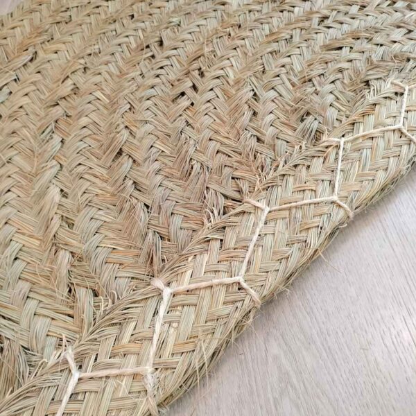 Alfombra esparto natural media luna - Imagen 3