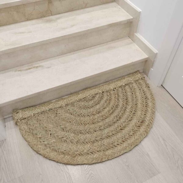 Alfombra esparto natural media luna - Imagen 4