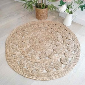 ALFOMBRA FIBRA NATURAL DIAMANTE