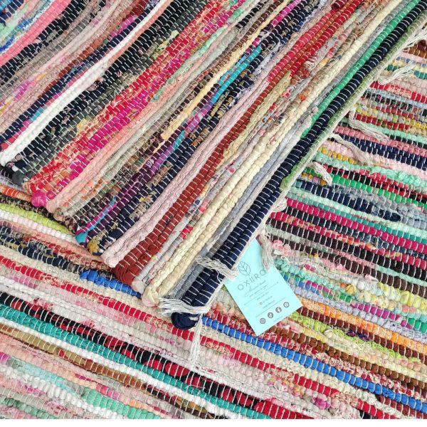 Alfombra algodón chindi extra grande - Imagen 2