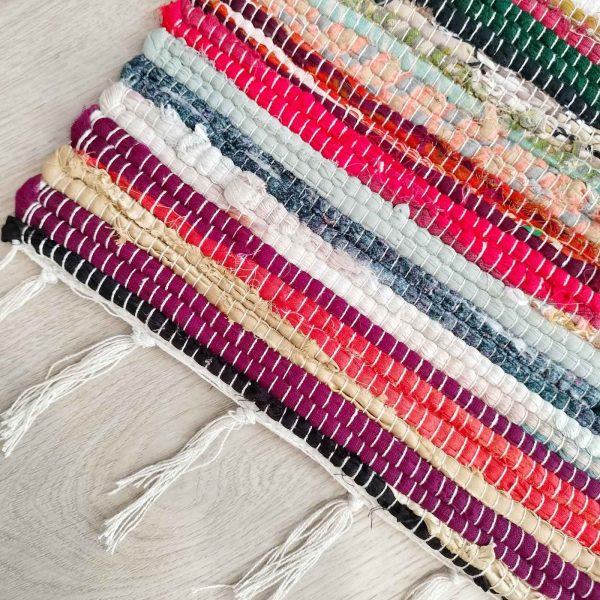 Alfombra algodón chindi extra grande - Imagen 4