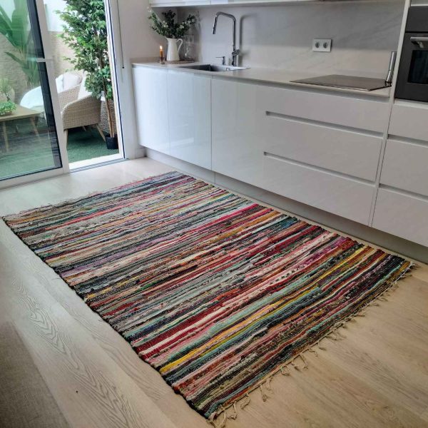 Alfombra algodón chindi extra grande - Imagen 3