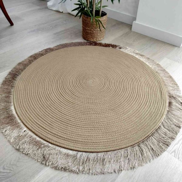 Alfombra algodón natural sunset - Imagen 4