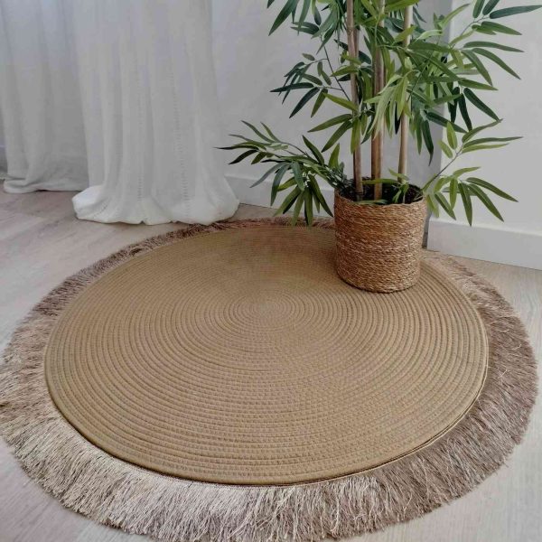 Alfombra algodón natural sunset