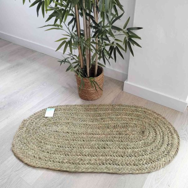 Alfombra ovalada esparto natural