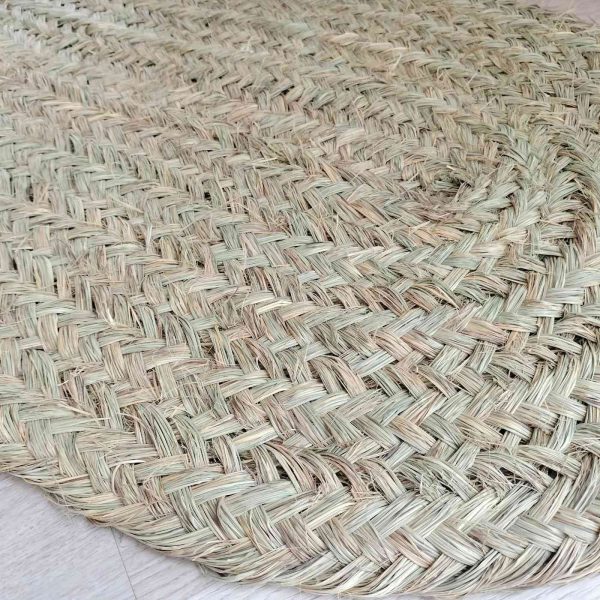 Alfombra ovalada esparto natural - Imagen 2