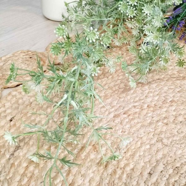 Alfombra yute natural sol - Imagen 3