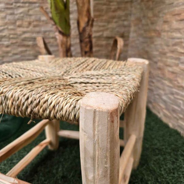 Taburete madera artesanal legado - Imagen 4