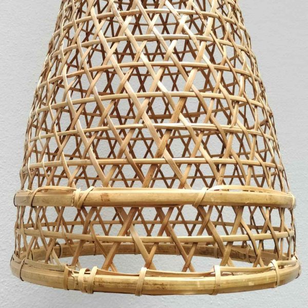 Lámpara balinesa ratán jon jong - Imagen 3