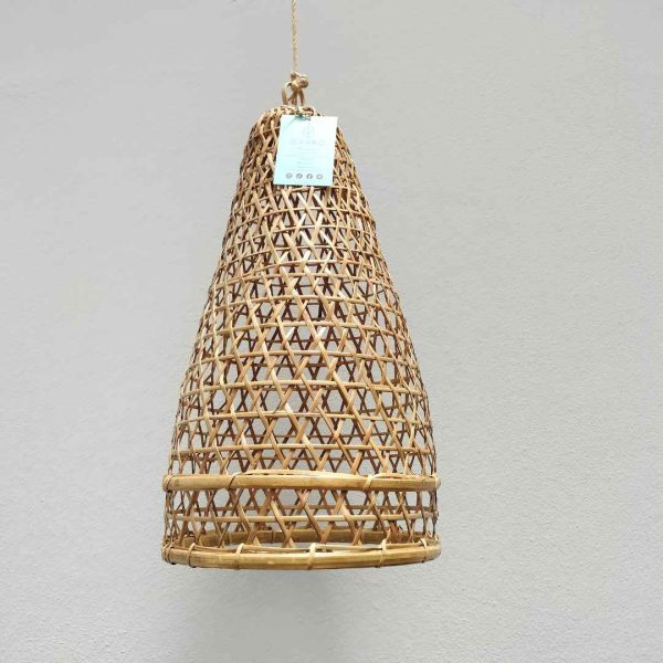 Lámpara balinesa ratán jon jong