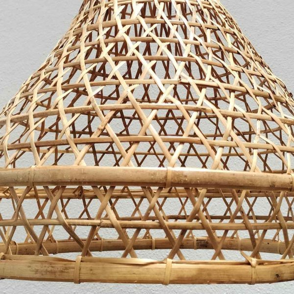 Lámpara balinesa ratán kubah - Imagen 3