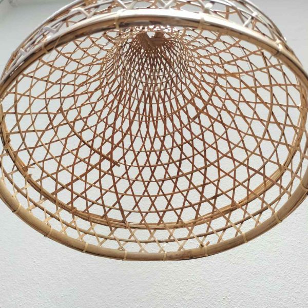 Lámpara balinesa ratán kubah - Imagen 2