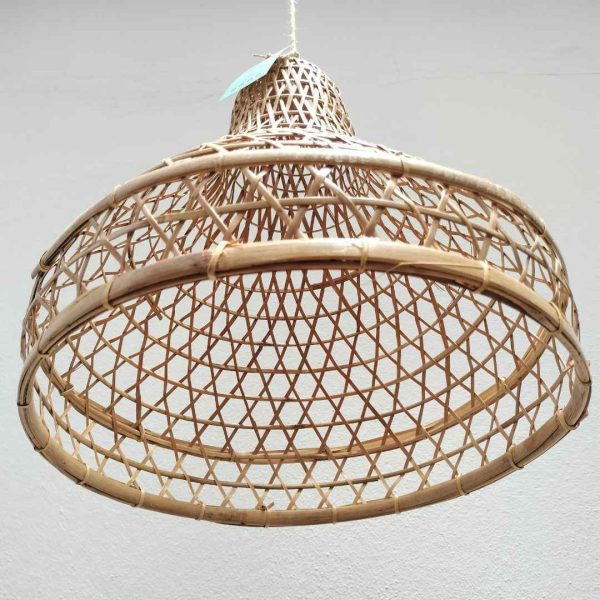 Lámpara balinesa ratán kubah - Imagen 4