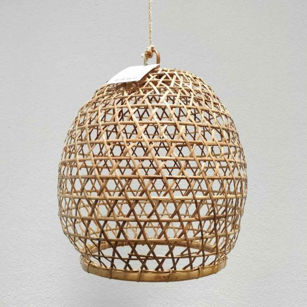 Lámpara balinesa ratán ohana