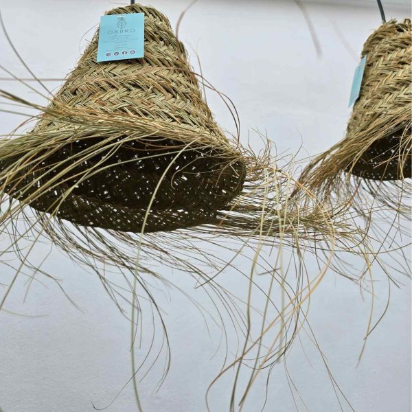 Lámpara esparto natural toscana - Imagen 2