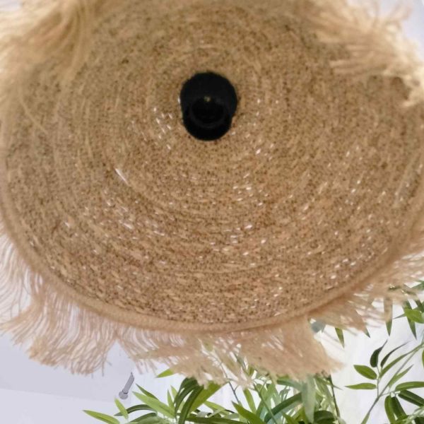 Lámpara fibra natural seagrass - Imagen 3