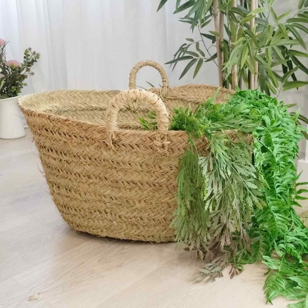 Leñero esparto natural