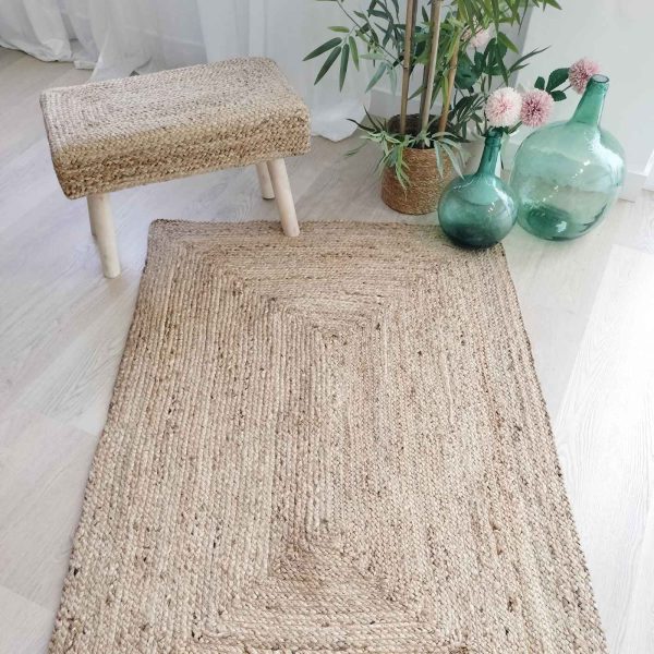 Alfombra yute natural bali - Imagen 4