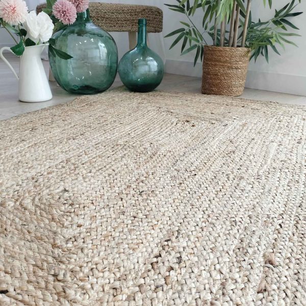 Alfombra yute natural bali - Imagen 2