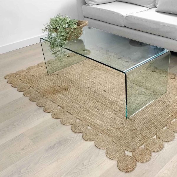 Alfombra yute natural zahara