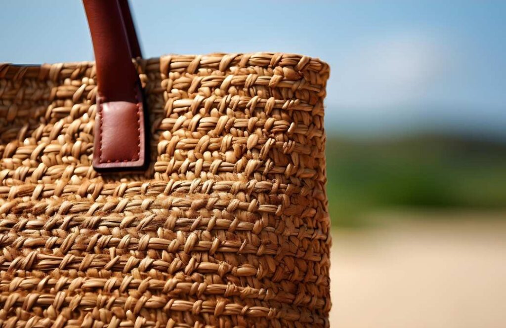 Bolsos de fibra natural Oxiiro