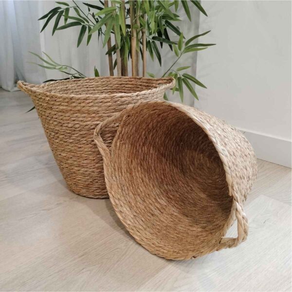 Conjunto de cestas rafia Natura - Imagen 3